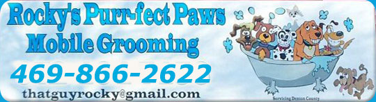 Mobile Dog Grooming Sign